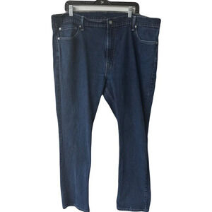 Levis 511 Slim Fit Jeans Mens 44x30 (42x28) Blue Denim Dark Wash Big & Tall